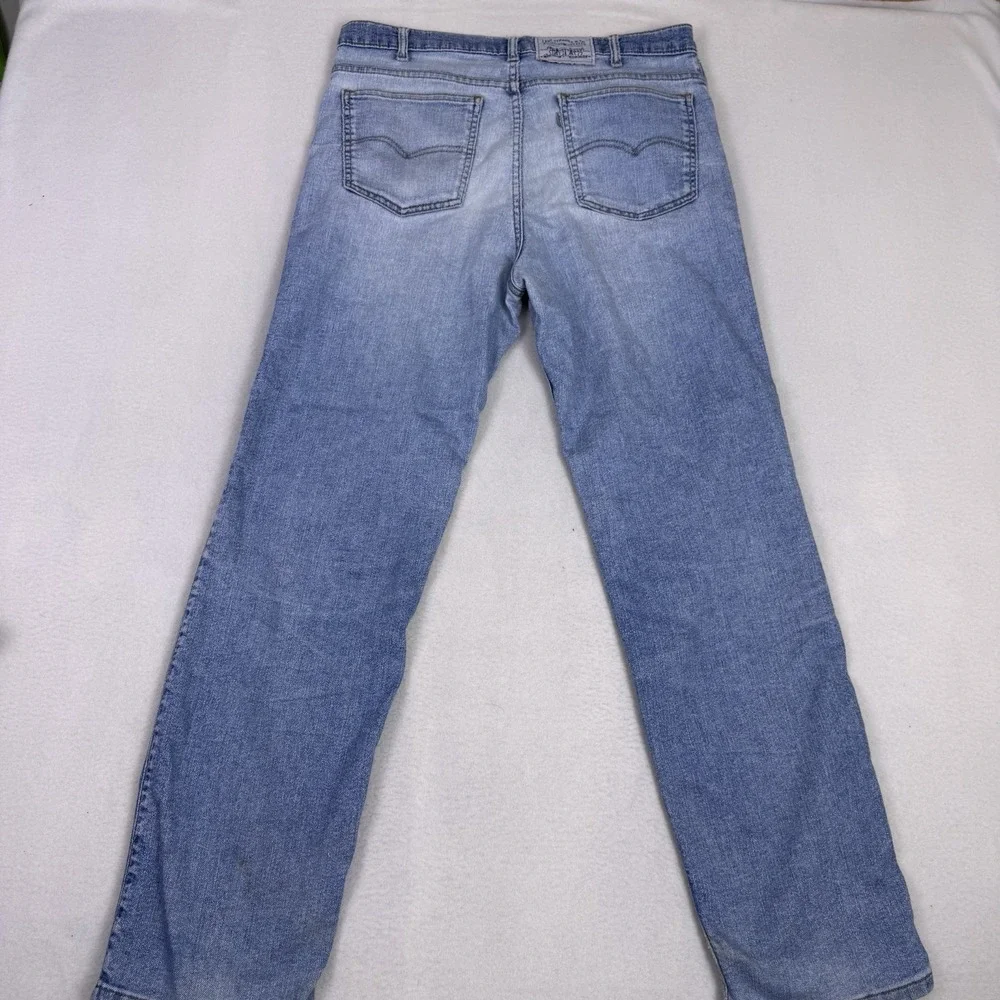 Vintage 90s Levi's 541 Action Jeans 34x32 Relaxed Trevira ESP Poly Blend Stretch